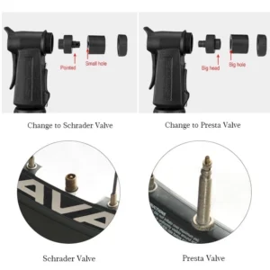 cbd232fb9d0af3a53b7e1b724b028953.webp Mini Portable Bicycle Pump L21cm W2.3cm H2.7cm