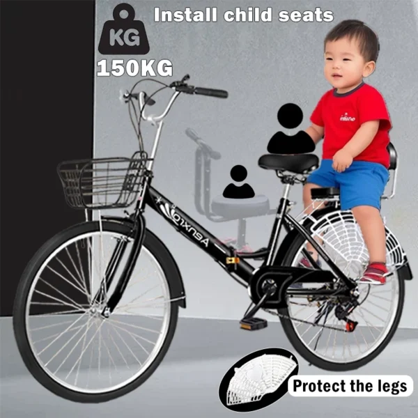 Adult Folding Bicycle 66cm