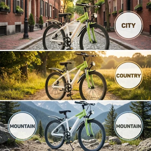 Adult Mountain Bike 66cm Single Speed