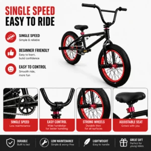BMX Freestyle Kids Bike 20 inch