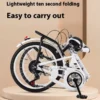 AENXRD Folding Bike 7 Speed