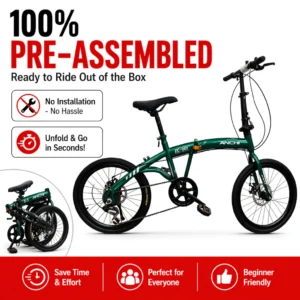 my-11134207-820li-mnfhjft71wxvf0.webp Random Foldable Bicycle 50cm 7 Speed Shimano